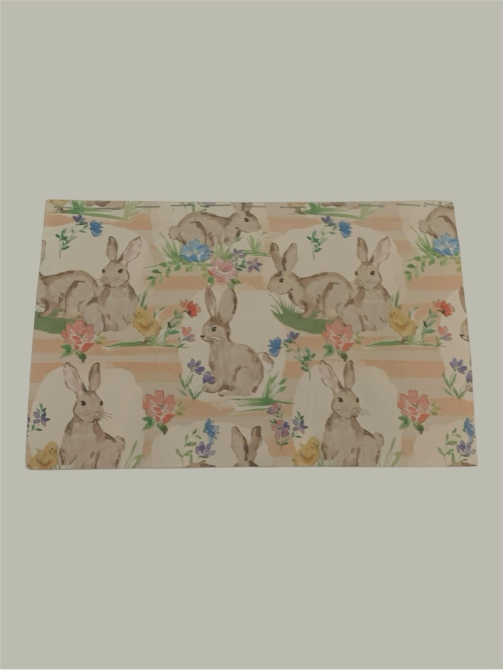 Cottagecore Watercolor Printed Bunny & Floral Handmade Notebook Journal 1 Set